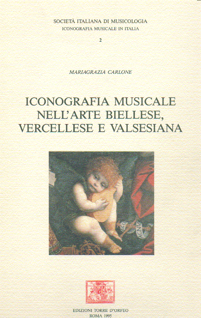 copertina «Iconografia musicale in Italia»